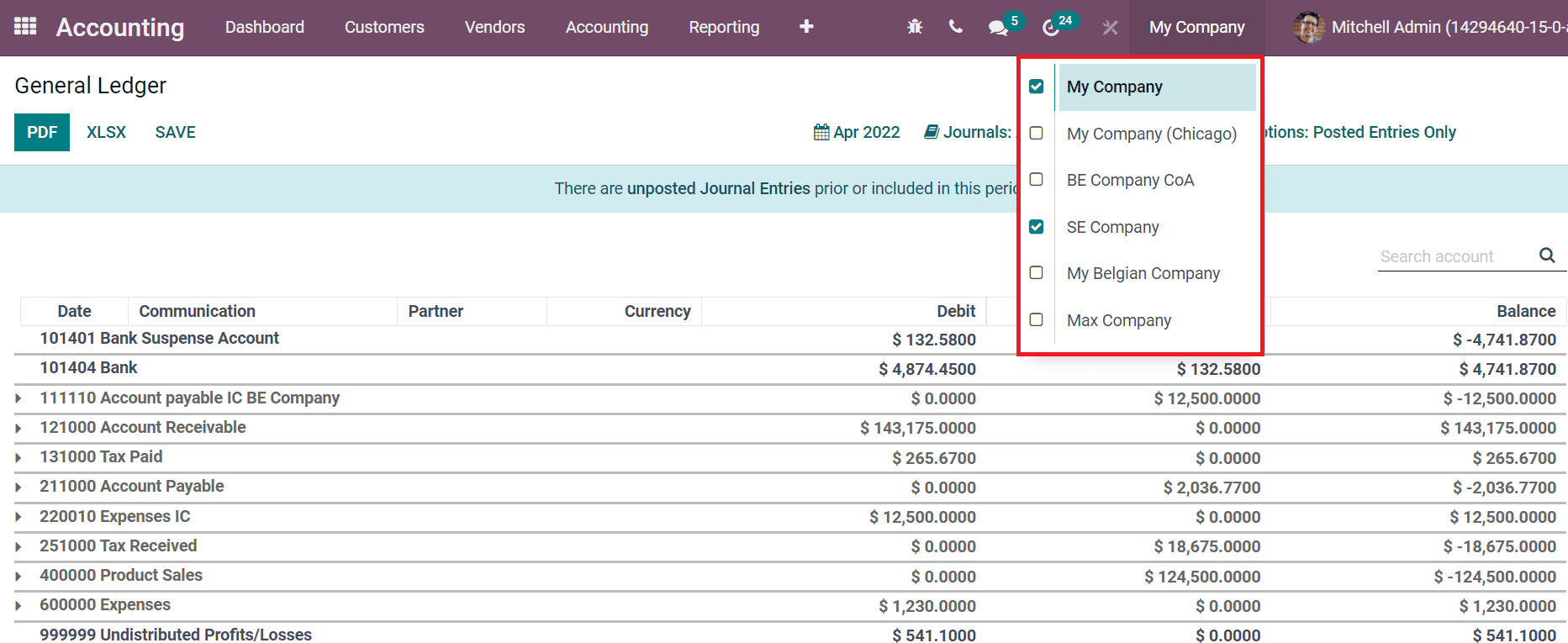 Tax Configuration