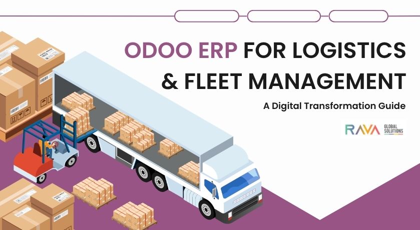 Logistics coordinator using the Odoo mobile app to track real-time driver routes and delivery updates.